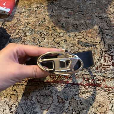 Black Leather Belt