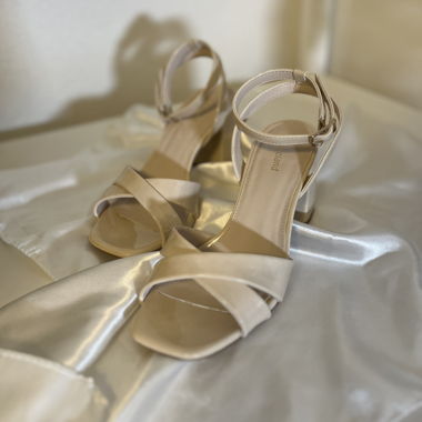 Beige Sandaletten – EUR 36