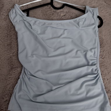 Top Pull&Bear azzurro chiaro