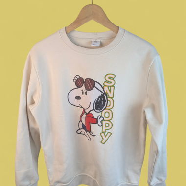 Snoopy Oversized Sweatshirt Korean Streetwear  