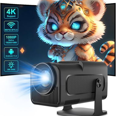 NEUHEIT, FULL HD LED Projector Android,Netflix,Disney