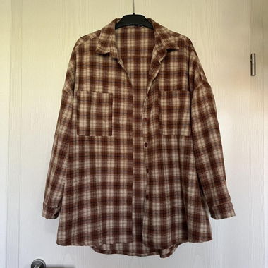 longue chemise à carreau 🌟