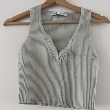 Croptop türkis