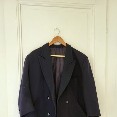 Vintage marine blue coat 