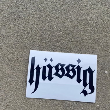 Hässig Sticker