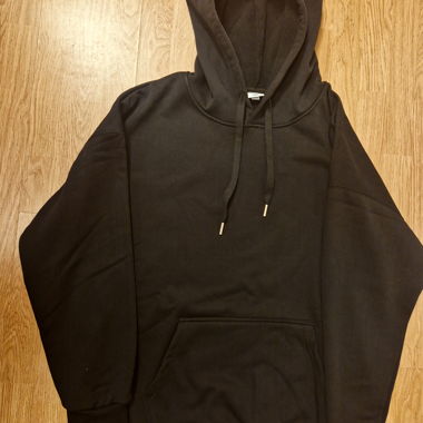 Sweat à capuche noir Yuan-Shu, UNISEX
