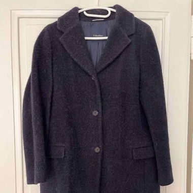 Manteau MaxMara Bleu marine XS-S