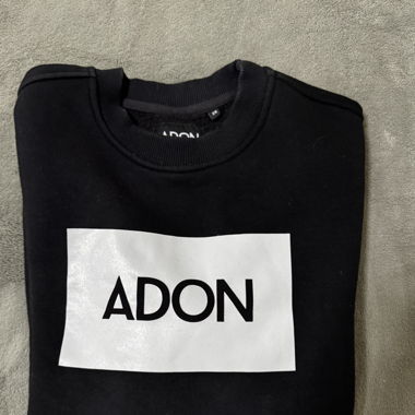 Sweat noir ADON – Taille XS (taille unisexe)
