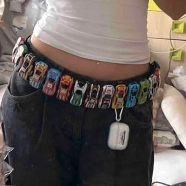 Y2K Auto-Motif Belt