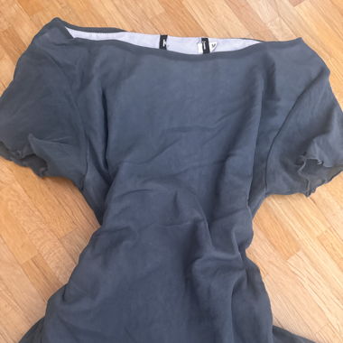 Vintage layered shirt grau