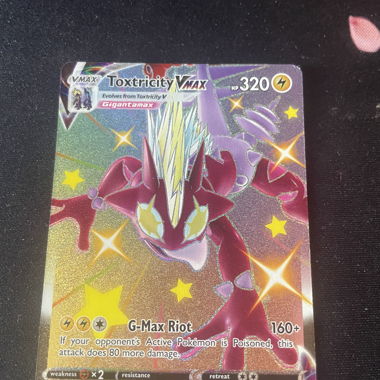 Pokemon Toxtricity VMAX Card