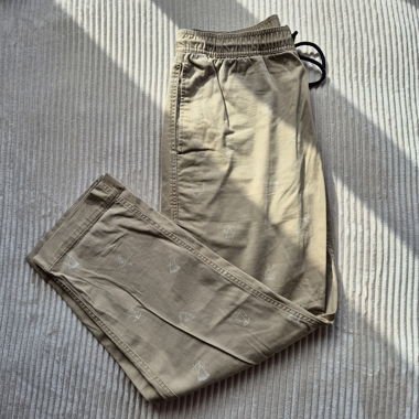 Pantalone beige Element con vita elasticizzata
