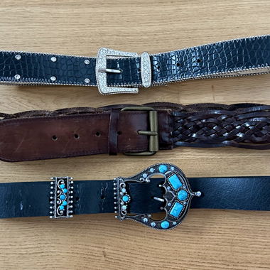 Y2K Style Vintage Belt Bundle