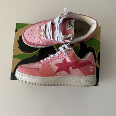 BAPE STA Sneaker in Rosa