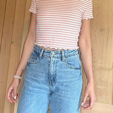 Cropped T-Shirt Gr. S