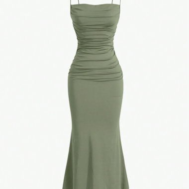 Robe vert sauge
