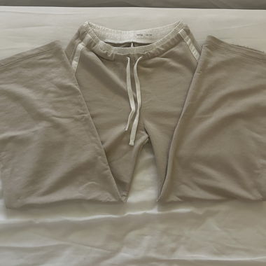 Pantaloni da jogging beige