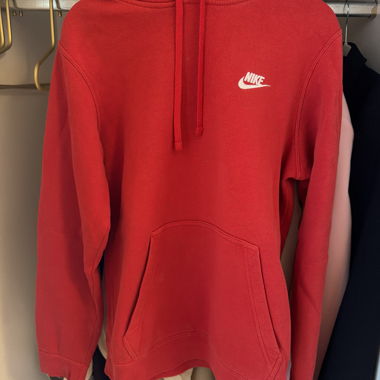 Red Nike Hoodie