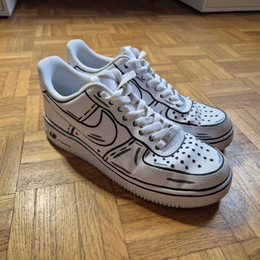 Sneakers Nike Air Force 1 personalizzate EU 42.5