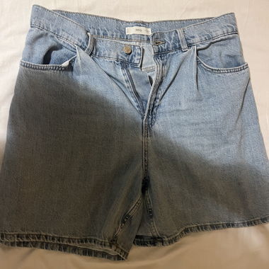 Short en denim Mango