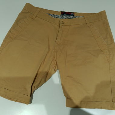 Pantaloncini chino beige