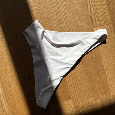 Slip bikini bianco