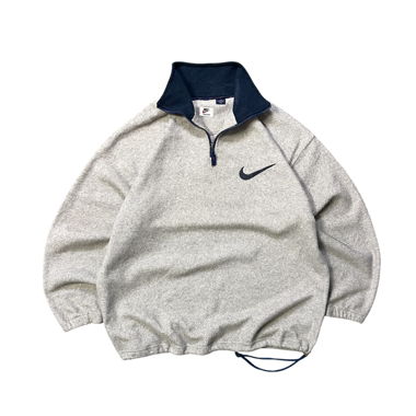 Pile Vintage Nike con zip 1/4 (XL)
