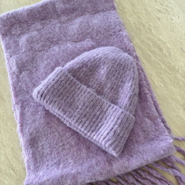 Écharpe et bonnet
