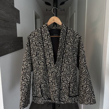 Jacke mit Kaschmir-Muster
