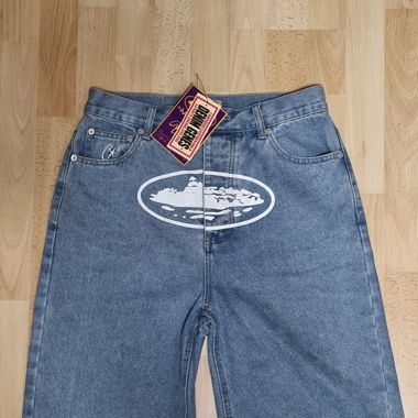 Corteiz Baggy Denim Shorts