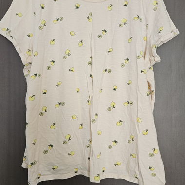 T-shirt alla limone per donna