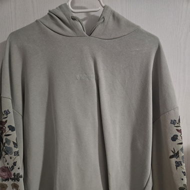Hellgrüner hoodie/pulli