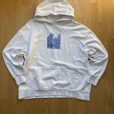 Hoodie graphique blanc