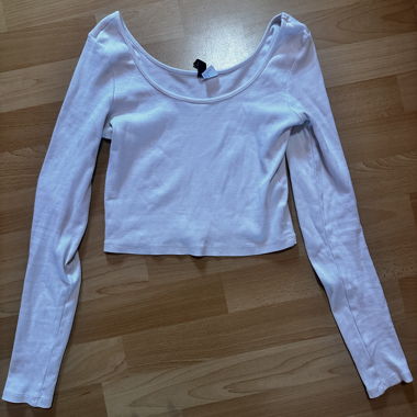 Crop Top bianco