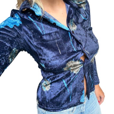 Velvet long sleeve 