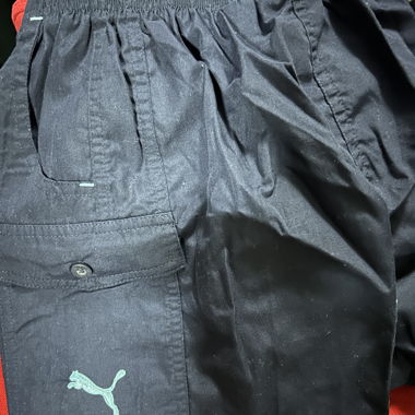 Puma Kinder-Shorts dunkelblau