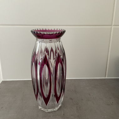 Vase en cristal saint lambert 