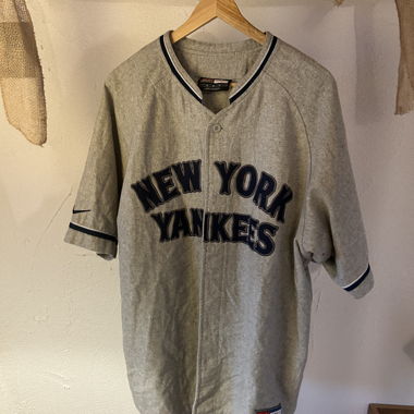Nike New York Yankees Baseball Trikot Grau M