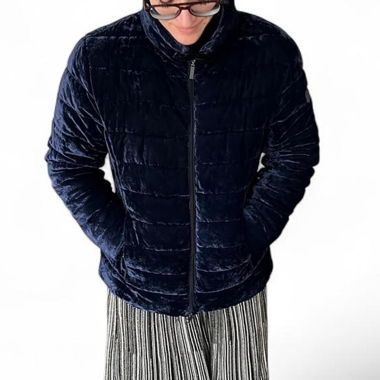 Giacca invernale blu scuro 100% Greengoose, taglia M