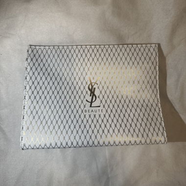 Yves Saint Laurent YSL Beaute Pouch faux leather