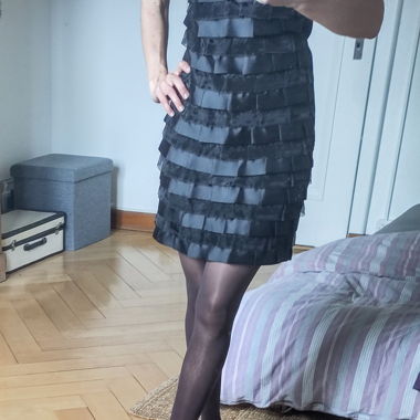 Kleid von Sportstaff schwarz Gr. 36/38