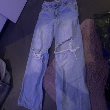 jeans with holes