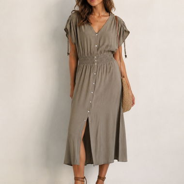 Tom Tailor Kleid mit Knopfleiste
