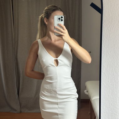 ROBE ZARA BLANCHE