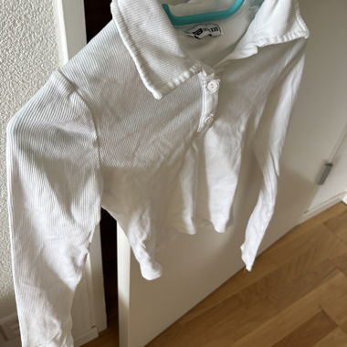 White long-sleeve shirt Size xxs