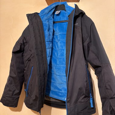 Veste avec doublure polaire qui se retire T131-140