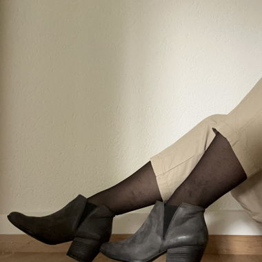 mini leather cowboy boots