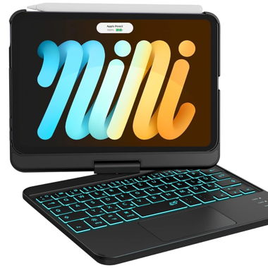 Earto iPad Mini 6/7 Hülle mit Tastatur