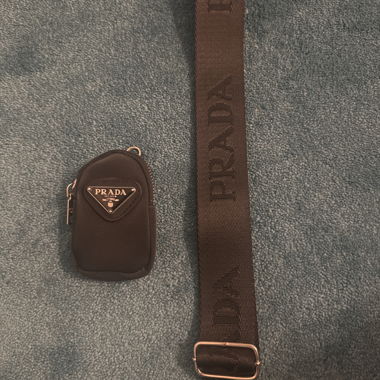 Prada Gurt mit Tasche