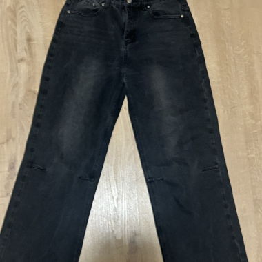 Jeans baggy neri